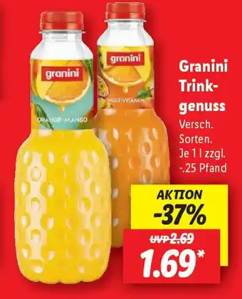 Lidl Granini Trink- genuss Angebot