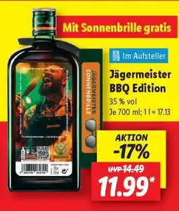 Lidl Jägermeister BBQ Edition Angebot