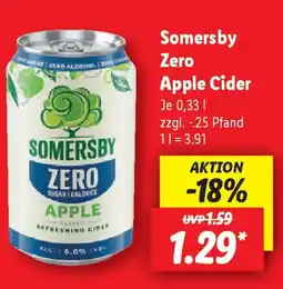 Lidl Somersby Zero Apple Cider Angebot