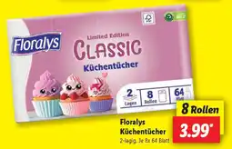 Lidl Floralys Küchentücher Angebot
