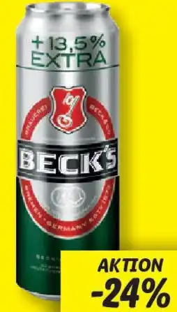 Lidl Beck's Pils Angebot