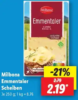Lidl Milbona Emmentaler Scheiben Angebot