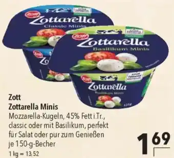 CITTI Markt Zott Zottarella Minis Angebot