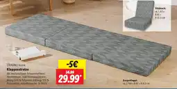 Lidl LIVARNO home Klappmatratze Angebot