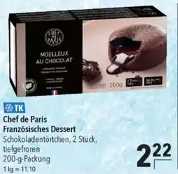 CITTI Markt Chef de Paris Französisches Dessert Angebot