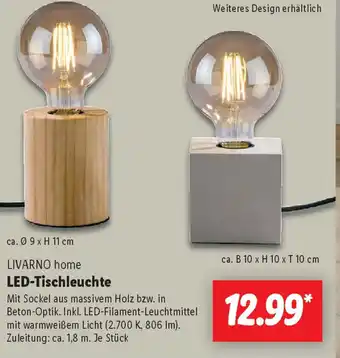 Lidl LIVARNO home LED-Tischleuchte Angebot