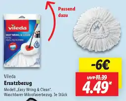 Lidl Vileda Ersatzbezug Angebot