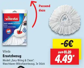 Lidl Vileda Ersatzbezug Angebot