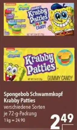 CITTI Markt Spongebob Schwammkopf Krabby Patties Angebot