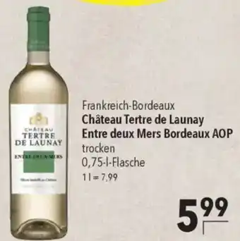 CITTI Markt Château Tertre de Launay Entre deux Mers Bordeaux AOP Angebot