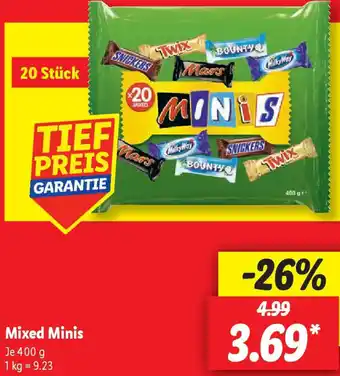 Lidl Mixed Minis Angebot