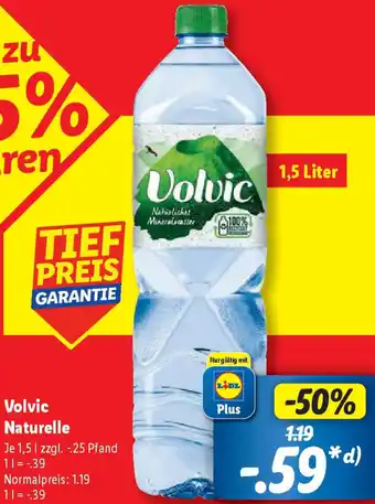 Lidl Volvic Naturelle Angebot