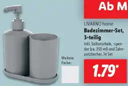 Lidl LIVARNO home Badezimmer-Set, 3-teilig Angebot