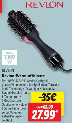 Lidl Revlon-Warmluftbürste Angebot