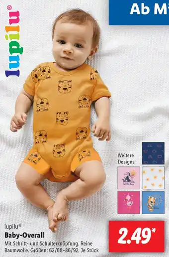 Lidl lupilu Baby-Overall Angebot