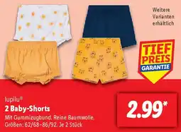 Lidl lupilu 2 Baby-Shorts Angebot
