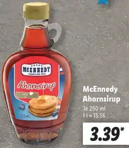 Lidl McEnnedy Ahornsirup Angebot