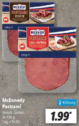 Lidl McEnnedy Pastrami Angebot