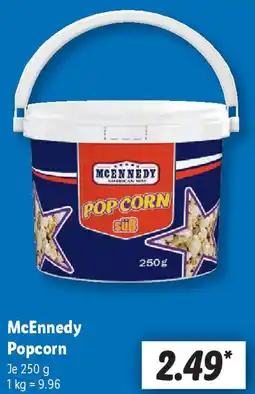 Lidl McEnnedy Popcorn Angebot