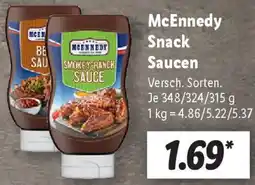 Lidl McEnnedy Snack Saucen Angebot