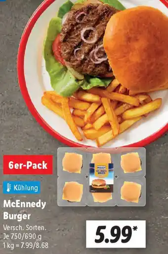 Lidl McEnnedy Burger Angebot