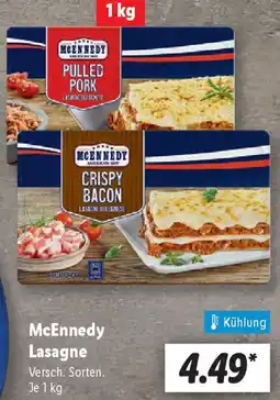 Lidl McEnnedy Lasagne Angebot