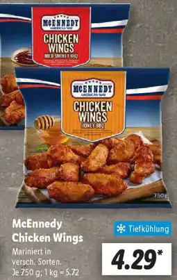 Lidl McEnnedy Chicken Wings Angebot