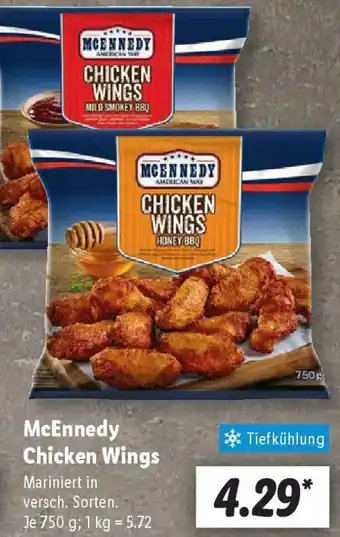 Lidl McEnnedy Chicken Wings Angebot