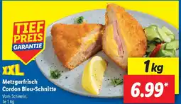 Lidl Metzgerfrisch Cordon Bleu-Schnitte Angebot