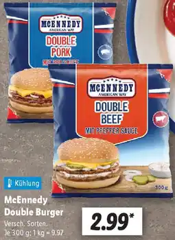 Lidl McEnnedy Double Burger Angebot