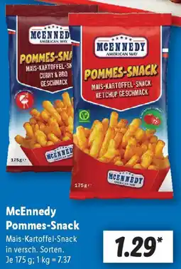 Lidl McEnnedy Pommes-Snack Angebot