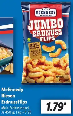 Lidl McEnnedy Riesen Erdnussflips Angebot