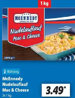 Lidl McEnnedy Nudelauflauf Mac & Cheese Angebot