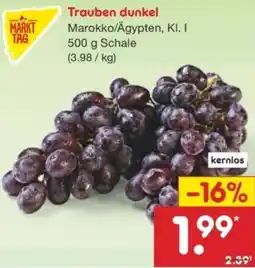 Netto Marken-Discount Trauben dunkel Angebot