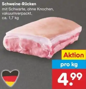Netto Marken-Discount Schweine-Rücken Angebot