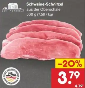 Netto Marken-Discount GUT PONHOLZ Schweine-Schnitzel Angebot