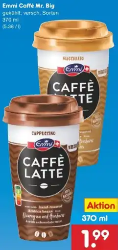 Netto Marken-Discount Emmi Caffé Mr. Big Angebot