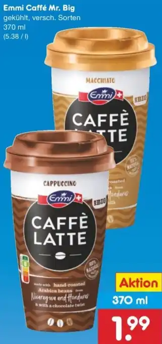 Netto Marken-Discount Emmi Caffé Mr. Big Angebot