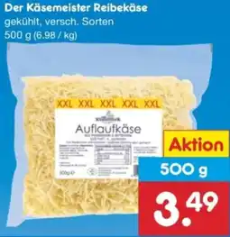 Netto Marken-Discount Der Käsemeister Reibekäse Angebot