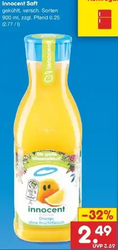 Netto Marken-Discount Innocent Saft Angebot