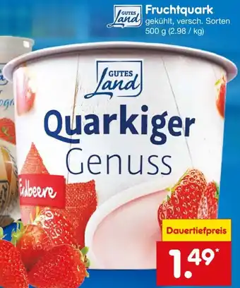 Netto Marken-Discount GUTES Land Fruchtquark Angebot