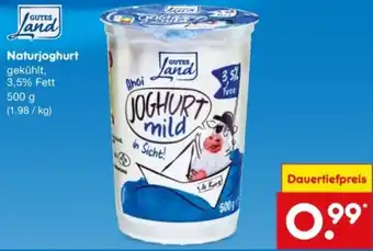 Netto Marken-Discount GUTES Land Naturjoghurt Angebot