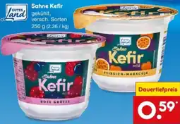 Netto Marken-Discount GUTES Land Sahne Kefir Angebot