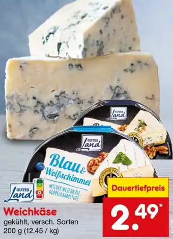 Netto Marken-Discount GUTES Land Weichkäse Angebot