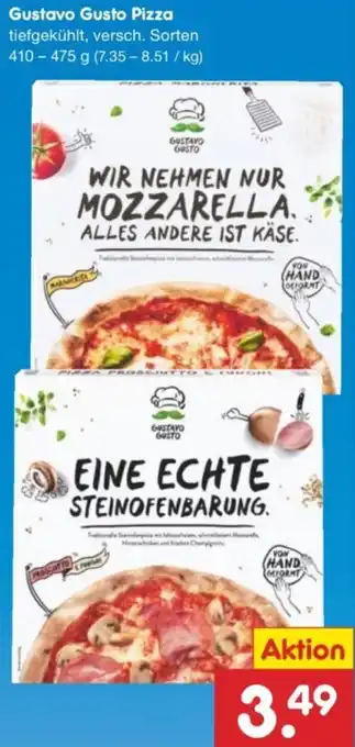 Netto Marken-Discount Gustavo Gusto Pizza Angebot