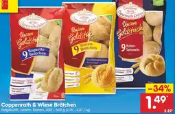 Netto Marken-Discount Coppenrath & Wiese Brötchen Angebot
