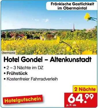 Netto Marken-Discount Hotel Gondel - Altenkunstadt Angebot