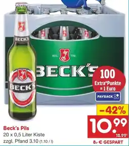 Netto Marken-Discount Beck's Pils Angebot