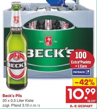 Netto Marken-Discount Beck's Pils Angebot