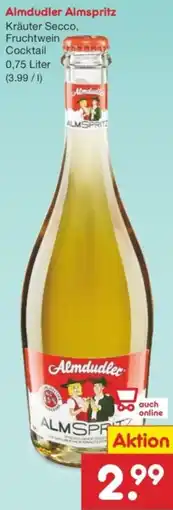 Netto Marken-Discount Almdudler Almspritz Angebot